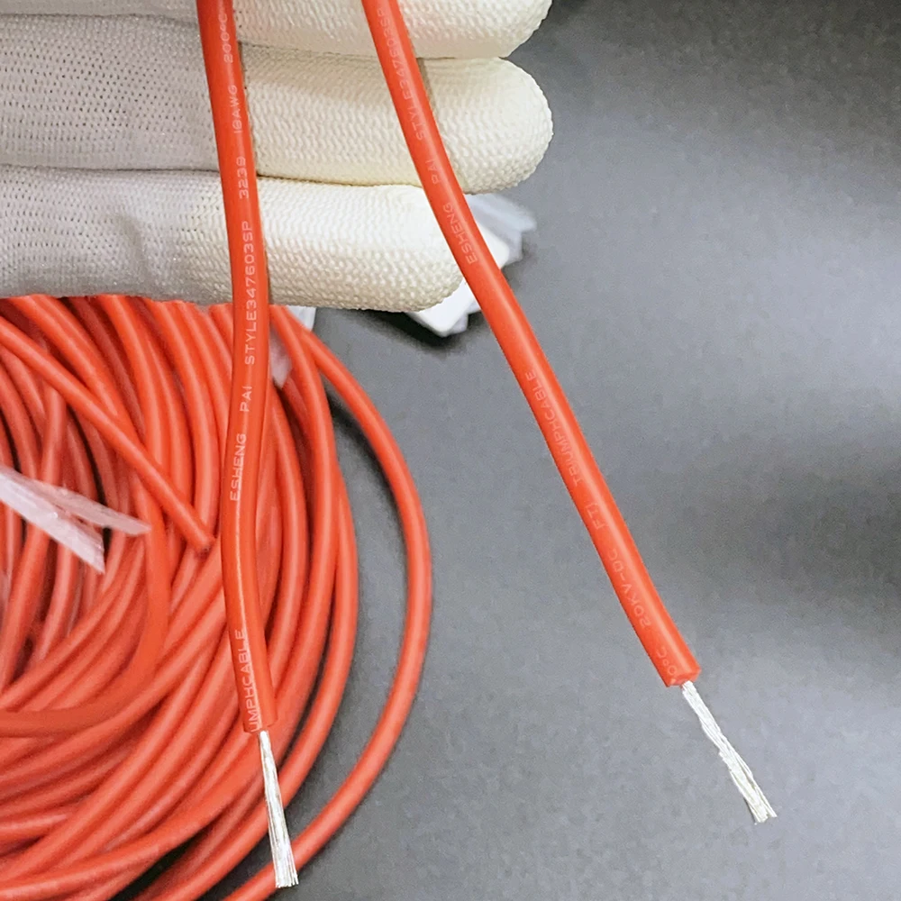 Силиконовый резиновый кабель 18AWG, луженая медная проволока, мягкая Изолированная проволока, Высоковольтная высокотемпературная линия для модели самолета
Силиконовый резиновый кабель 18AWG, луженая медная проволока, мягкая Изолированная проволока, Высоковольтная высокотемпературная линия для модели самолета