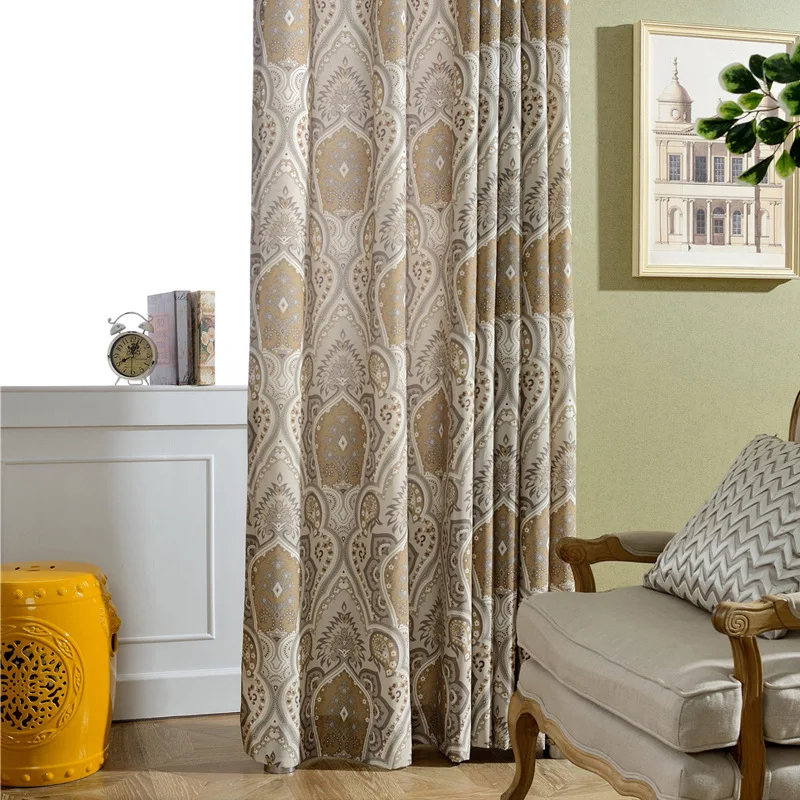 Modern and Simple European Style Curtain Polyester-cotton Printing Custom Shading Curtains for Living Dining Room Bedroom
Modern and Simple European Style Curtain Polyester-cotton Printing Custom Shading Curtains for Living Dining Room Bedroom
