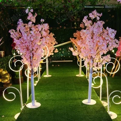 New white Cherry Blossoms Tree Road Lead Wedding Runner Aisle Stand Shopping Malls Opened Door Decoration Wedding Props supply
New white Cherry Blossoms Tree Road Lead Wedding Runner Aisle Stand Shopping Malls Opened Door Decoration Wedding Props supply