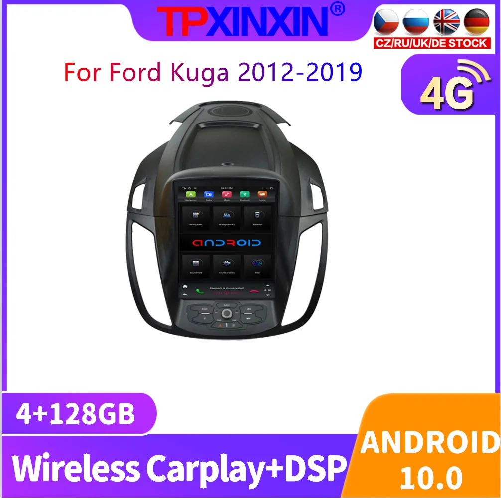 2din CarPlay Tesla IPS Screen Android Auto PX6 Car Radio For KUGA 2012 - 2019 Multimedia Player Navigation Head Unit Stereo GPS
2din CarPlay Tesla IPS Screen Android Auto PX6 Car Radio For KUGA 2012 - 2019 Multimedia Player Navigation Head Unit Stereo GPS