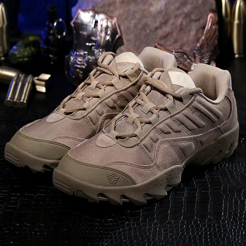 Outdoor Low-Top Waterproof Trekking Hiking Shoes Breathable Cycling Shock-Absorbing Nylon Tactical Boots Tactical Shoes For Male
Outdoor Low-Top Waterproof Trekking Hiking Shoes Breathable Cycling Shock-Absorbing Nylon Tactical Boots Tactical Shoes For Male