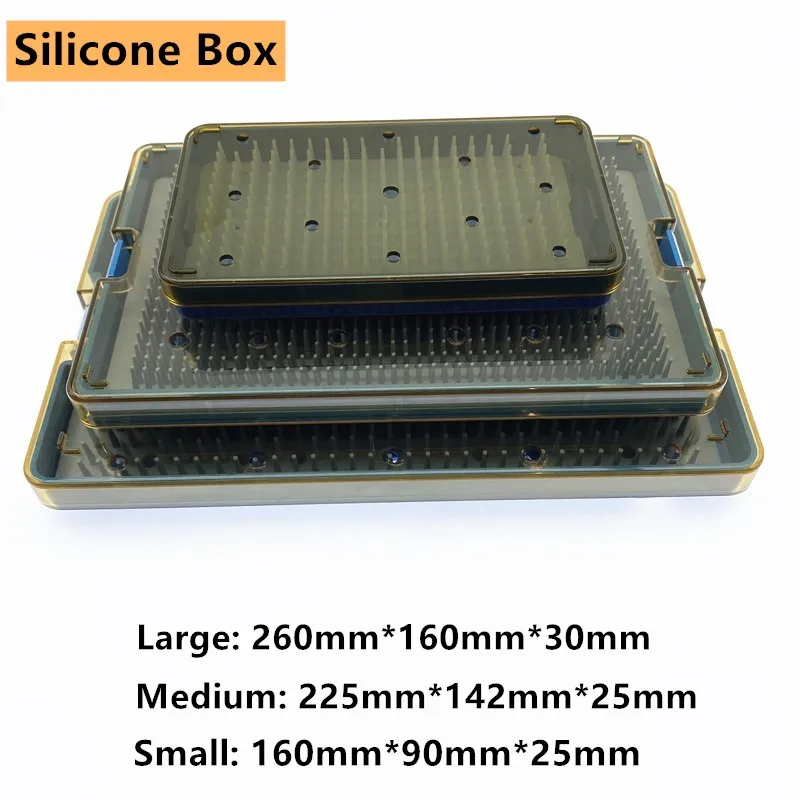 Orthopedic Sterilization tray case box Ophthalmic Dental Surgical Instruments Disinfection Box
Orthopedic Sterilization tray case box Ophthalmic Dental Surgical Instruments Disinfection Box