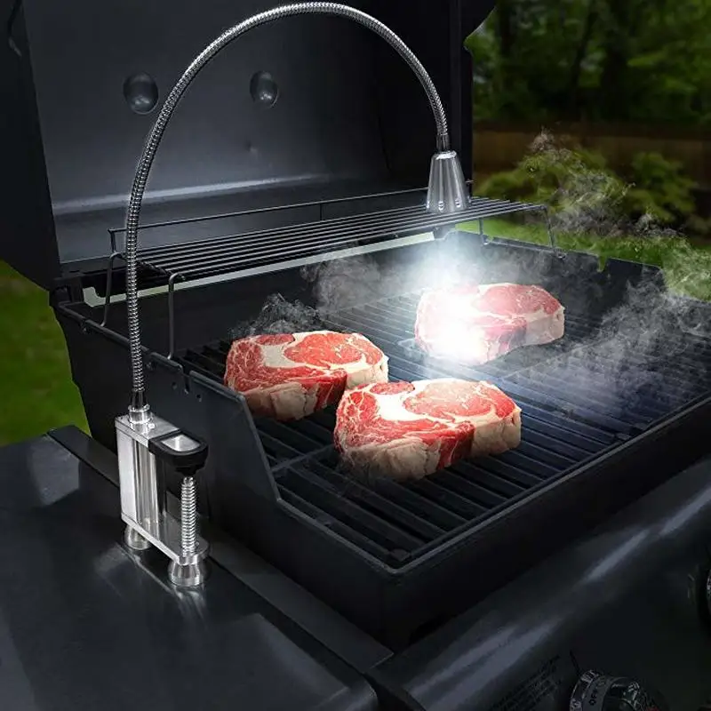 Magnetic BBQ Led Grill Light Adjustable 360 Degree Flexible Gooseneck Screw Clamp for Party Office Outdoor Indoor Barbeque tools
Magnetic BBQ Led Grill Light Adjustable 360 Degree Flexible Gooseneck Screw Clamp for Party Office Outdoor Indoor Barbeque tools