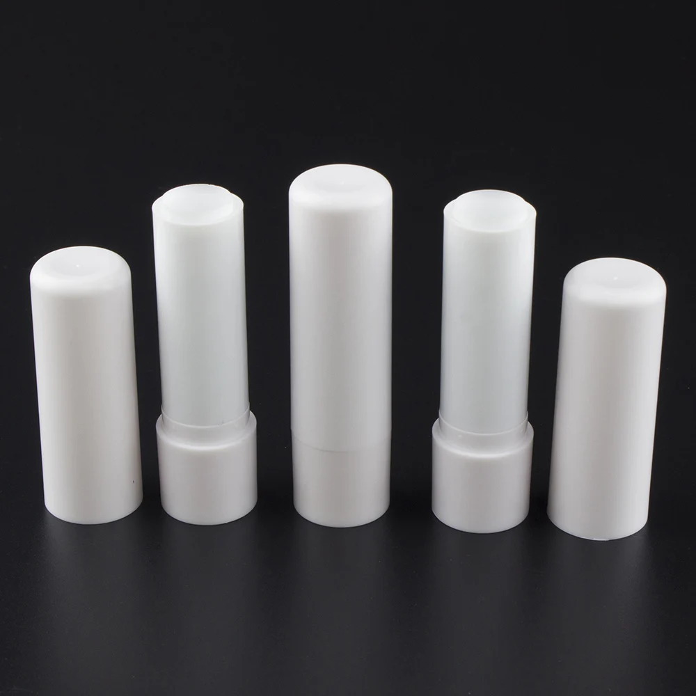 Round White LB02-4.8g Lip Balm Tubes For Sale, Empty Tube Packaging Cosmetic
Round White LB02-4.8g Lip Balm Tubes For Sale, Empty Tube Packaging Cosmetic