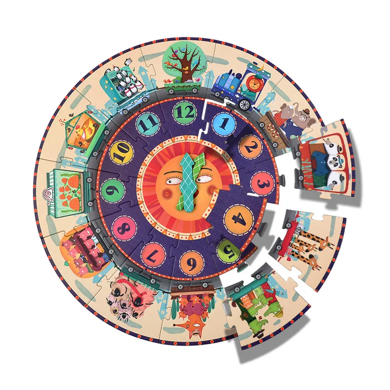 Mideer Elk Clock Pairing Puzzle Children's Digital Cognitive Puzzle Multifunctional Creative Clock Time Travel
Mideer Elk Clock Pairing Puzzle Children's Digital Cognitive Puzzle Multifunctional Creative Clock Time Travel
