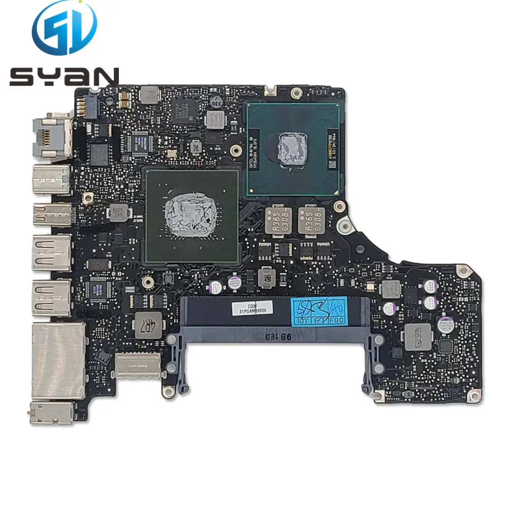 Материнская плата SYan 2,26 ГГц P7550 для Macbook Pro 13 "A1278, логическая плата 820-2530-A EMC 2326 2009 года
Материнская плата SYan 2,26 ГГц P7550 для Macbook Pro 13 "A1278, логическая плата 820-2530-A EMC 2326 2009 года