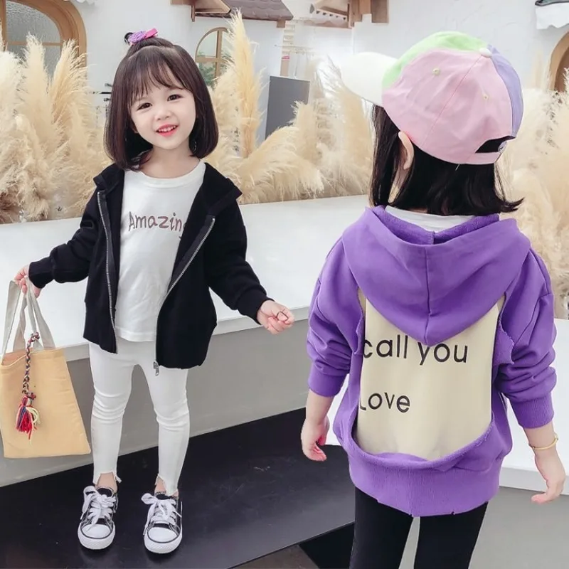 Girls Coats and Jackets Spring and Autumn Kids Jackets New Korean Style 0-8 Years Old Hooded Jacket
Girls Coats and Jackets Spring and Autumn Kids Jackets New Korean Style 0-8 Years Old Hooded Jacket