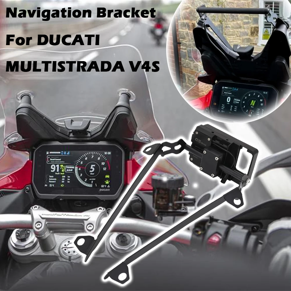 Держатель для телефона DUCATI MULTISTRADA V4S 2021, кронштейн для навигации GPS, подставка для мобильного устройства
Держатель для телефона DUCATI MULTISTRADA V4S 2021, кронштейн для навигации GPS, подставка для мобильного устройства
