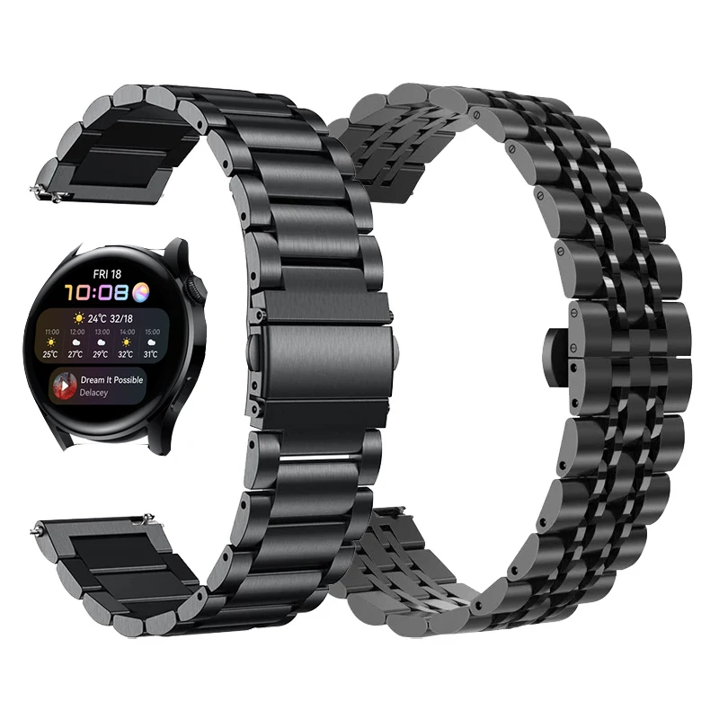 Metal Strap Compatible with HUAWEI WATCH GT 3 46mm 42mm GT3 / GT Runner / GT 2 Pro GT2 Band Wristband Watchband Brown/Black
Metal Strap Compatible with HUAWEI WATCH GT 3 46mm 42mm GT3 / GT Runner / GT 2 Pro GT2 Band Wristband Watchband Brown/Black