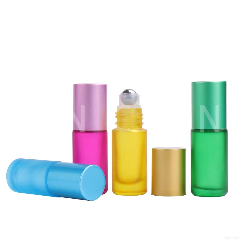 30 Pcs 5ml Thick Frosted Glass Roller Bottle,Empty Portable Essential Oil Bottle for Perfume Travel Cosmetic Container
30 Pcs 5ml Thick Frosted Glass Roller Bottle,Empty Portable Essential Oil Bottle for Perfume Travel Cosmetic Container