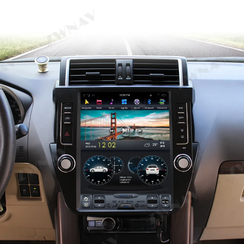 Для TOYOTA LAND CRUISER Prado 150 CARPLAY Android 9 4G128G Tesla Style screen Car мультимедийный GPS плеер 2014-2017
Для TOYOTA LAND CRUISER Prado 150 CARPLAY Android 9 4G128G Tesla Style screen Car мультимедийный GPS плеер 2014-2017