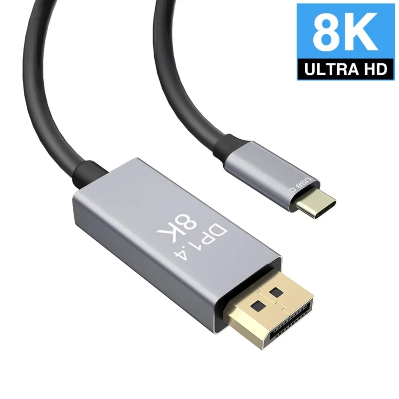 Cabledeconn USB C to Displayport1.4 Cable Adapter 8K@60Hz 4K@144Hz Connect Cable support thunderbolt 3 4
Cabledeconn USB C to Displayport1.4 Cable Adapter 8K@60Hz 4K@144Hz Connect Cable support thunderbolt 3 4