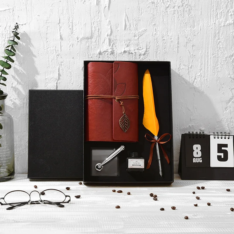 1 Set New Fountain Pen Vintage Quill Book Package 5 Nibs For Fountain Pens Stationery Feather PenFountain Pens
1 Set New Fountain Pen Vintage Quill Book Package 5 Nibs For Fountain Pens Stationery Feather PenFountain Pens