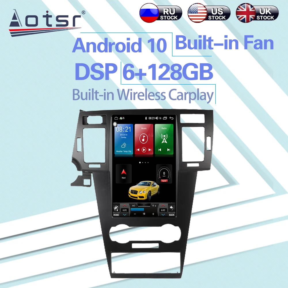 6 + 128 ГБ для Chevrolet Epica 2007 - 2012 Android 10 Автомобильная стерео Беспроводная Carplay GPS навигация DSP автомобильный мультимедийный плеер
6 + 128 ГБ для Chevrolet Epica 2007 - 2012 Android 10 Автомобильная стерео Беспроводная Carplay GPS навигация DSP автомобильный мультимедийный плеер
