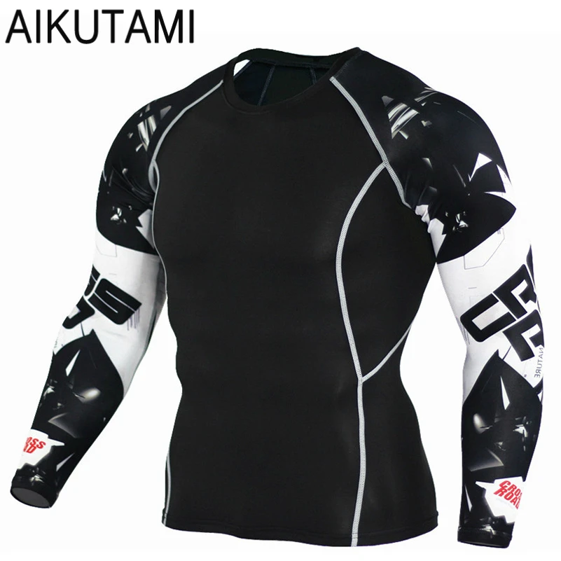 Sport Shirt Men Running Shirt Colored Printed Dry Fit Elastic T Shirt Sport Homme Long Sleeve Gym Fitness Training Shirts
Sport Shirt Men Running Shirt Colored Printed Dry Fit Elastic T Shirt Sport Homme Long Sleeve Gym Fitness Training Shirts