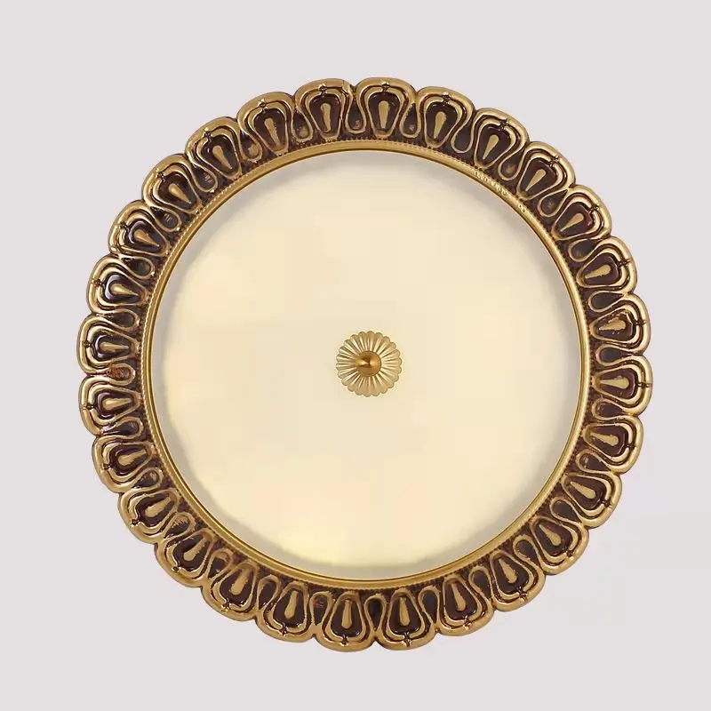 Ceiling Lamp European Style Retro Bedroom Lamp LED Round Creative Personality Light Luxury American Modern Room Aisle Lamp
Ceiling Lamp European Style Retro Bedroom Lamp LED Round Creative Personality Light Luxury American Modern Room Aisle Lamp