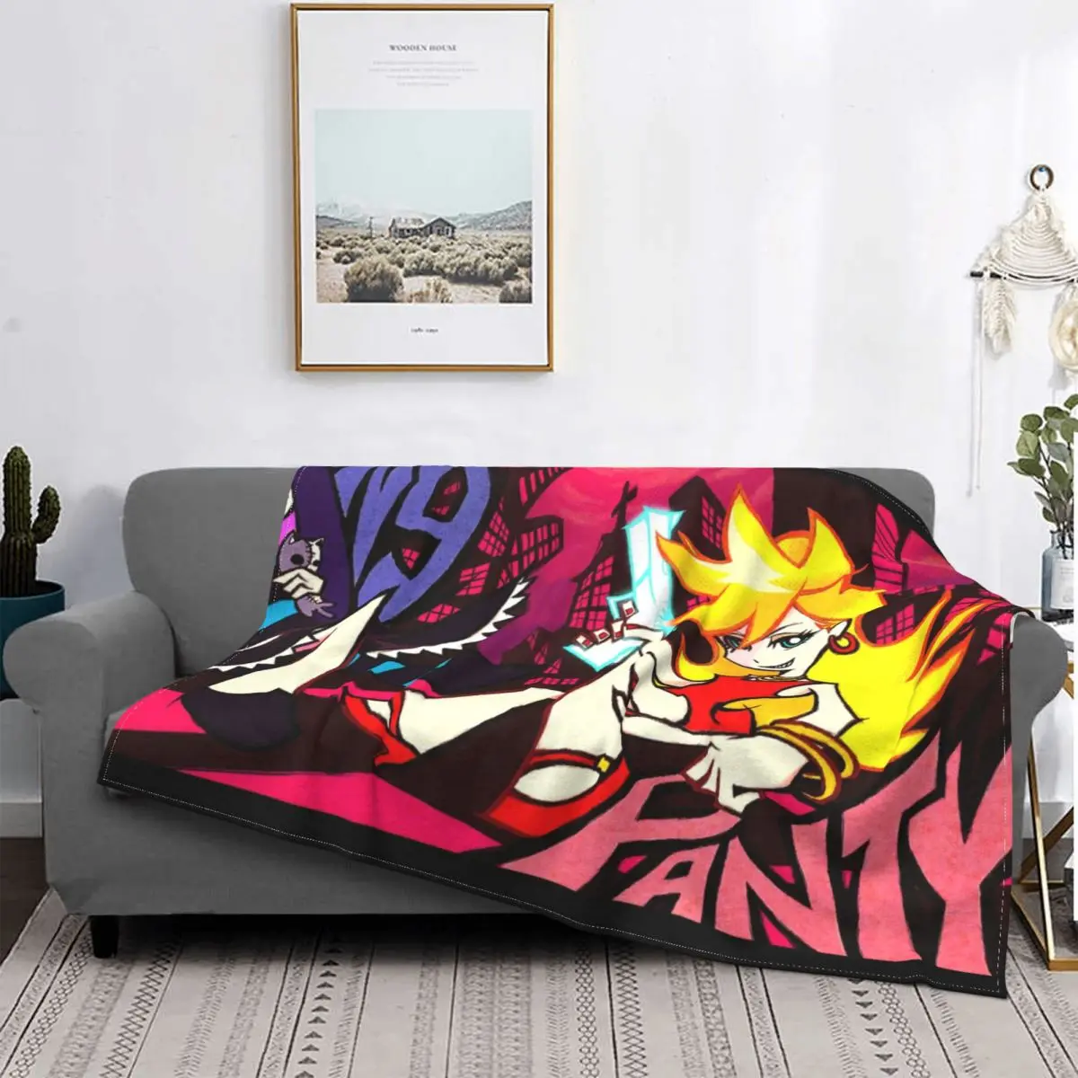 Panty And Stocking With Garterbelt Blankets Fleece Decoration Ultra-Soft Throw Blankets for Bedding Bedroom Plush Thin Quilt
Panty And Stocking With Garterbelt Blankets Fleece Decoration Ultra-Soft Throw Blankets for Bedding Bedroom Plush Thin Quilt