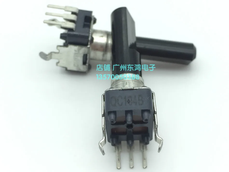 Alps rk09 mixer with balance potentiometer, single b100k, shaft length 23mm, half shaft
Alps rk09 mixer with balance potentiometer, single b100k, shaft length 23mm, half shaft