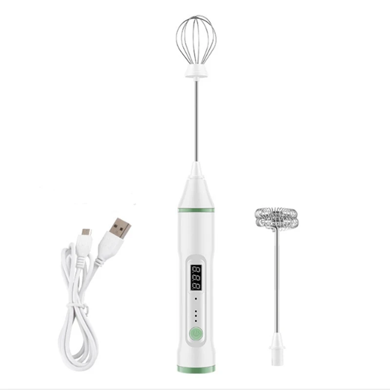 Egg Beater Milk Drink Coffee Whisk Mixer Electric Egg Beater Frother Foamer Mini Handle Stirrer Practical Kitchen Cooking Tool
Egg Beater Milk Drink Coffee Whisk Mixer Electric Egg Beater Frother Foamer Mini Handle Stirrer Practical Kitchen Cooking Tool