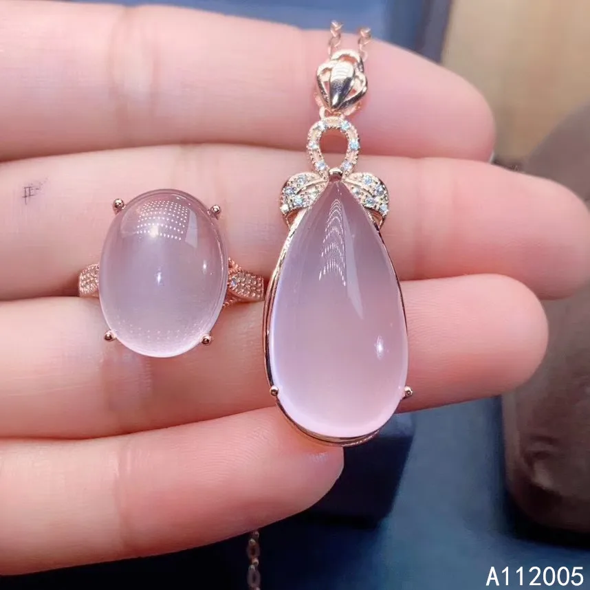 KJJEAXCMY Fine Jewelry 925 sterling silver inlaid natural Rose Quartz female set vintage Support detection
KJJEAXCMY Fine Jewelry 925 sterling silver inlaid natural Rose Quartz female set vintage Support detection
