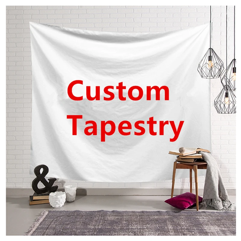 Any LOGO/Size/Colour Custom tapestry Creative DIY Design Wall Hanging Tapestry Dormitory Family Bedroom Living tapestry
Any LOGO/Size/Colour Custom tapestry Creative DIY Design Wall Hanging Tapestry Dormitory Family Bedroom Living tapestry