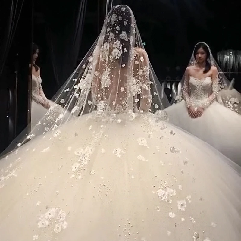 bridal veil heavy flowers and pearls veil bridal wedding veil cathedral veil gorgeous veil
bridal veil heavy flowers and pearls veil bridal wedding veil cathedral veil gorgeous veil