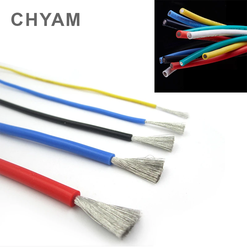 Silicone Wire Ultra Flexiable Test Line Cable 4 6 7 8 10 11 12 13 14 15 16 17 18 20 22 24 26 28 30 AWG High Temperature
Silicone Wire Ultra Flexiable Test Line Cable 4 6 7 8 10 11 12 13 14 15 16 17 18 20 22 24 26 28 30 AWG High Temperature
