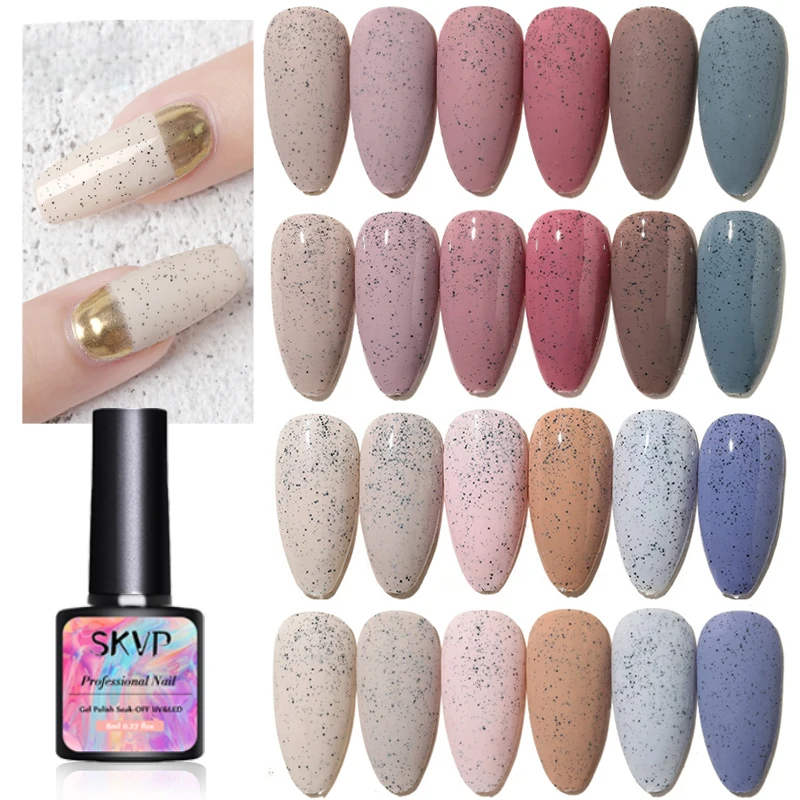 SKVP Sugar Gel Nail Polish Top Coat Primer Varnishes Semi-permanent Varnishes Design For Nails Art Gel Polish
SKVP Sugar Gel Nail Polish Top Coat Primer Varnishes Semi-permanent Varnishes Design For Nails Art Gel Polish