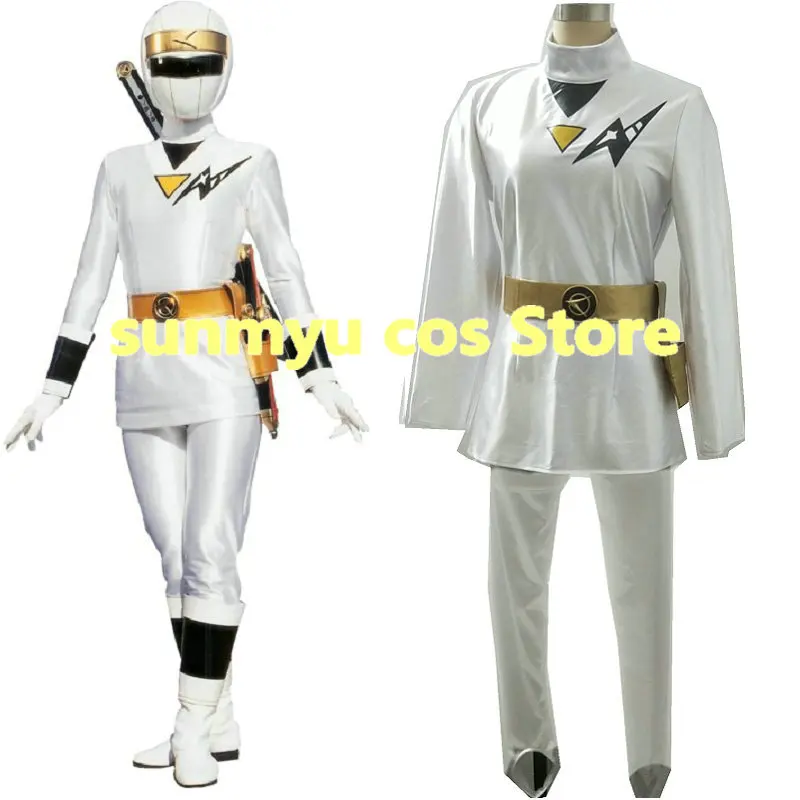 Ninja Sentai Kakuranger Ninja White Kikai Sentai Zenkaiger Cosplay Costume,Custom Size Customize Halloween
Ninja Sentai Kakuranger Ninja White Kikai Sentai Zenkaiger Cosplay Costume,Custom Size Customize Halloween