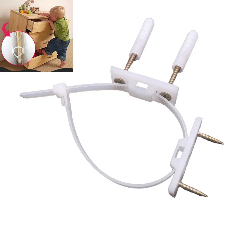 4PCS Baby Safety Furniture Anti-tip Straps Prevention Device for Kids Children Falling Furniture Prevention Device Protection
4PCS Baby Safety Furniture Anti-tip Straps Prevention Device for Kids Children Falling Furniture Prevention Device Protection