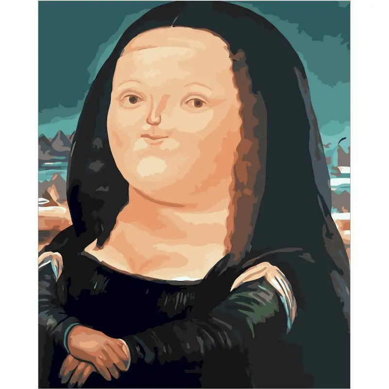 Figure Coloring By Numbers Mona Lisa DIY Kits For Adults On Canvas With Framed Acrylic Paint Oil Painting By Number Decoration
Figure Coloring By Numbers Mona Lisa DIY Kits For Adults On Canvas With Framed Acrylic Paint Oil Painting By Number Decoration