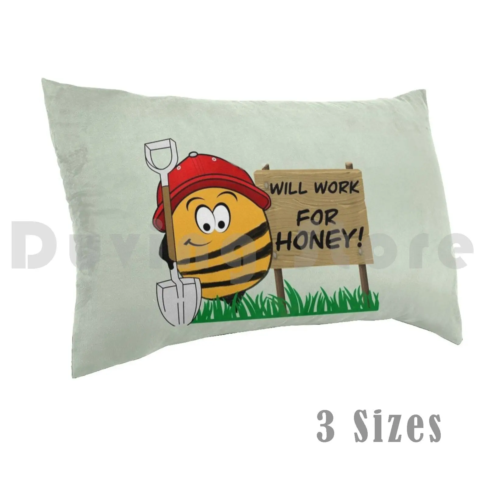Honey Bee-Will Work For Honey Pillow Case DIY 50*70 Honey Bee Bees Honey Bee Apiary Beekeeper
Honey Bee-Will Work For Honey Pillow Case DIY 50*70 Honey Bee Bees Honey Bee Apiary Beekeeper