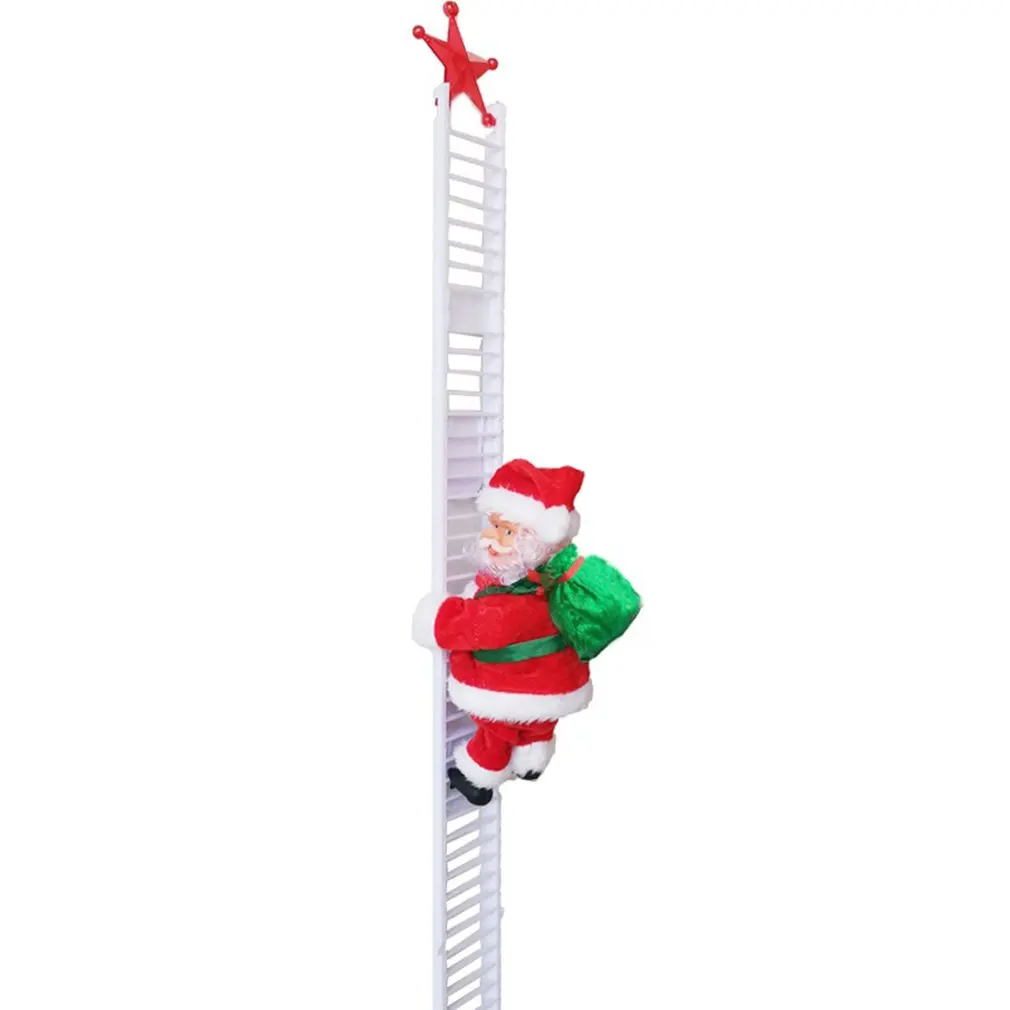 Santa Claus Climbing Electric Ladder Edge Up And Down Hanging Decoration Christmas Tree Funny Ornaments
Santa Claus Climbing Electric Ladder Edge Up And Down Hanging Decoration Christmas Tree Funny Ornaments
