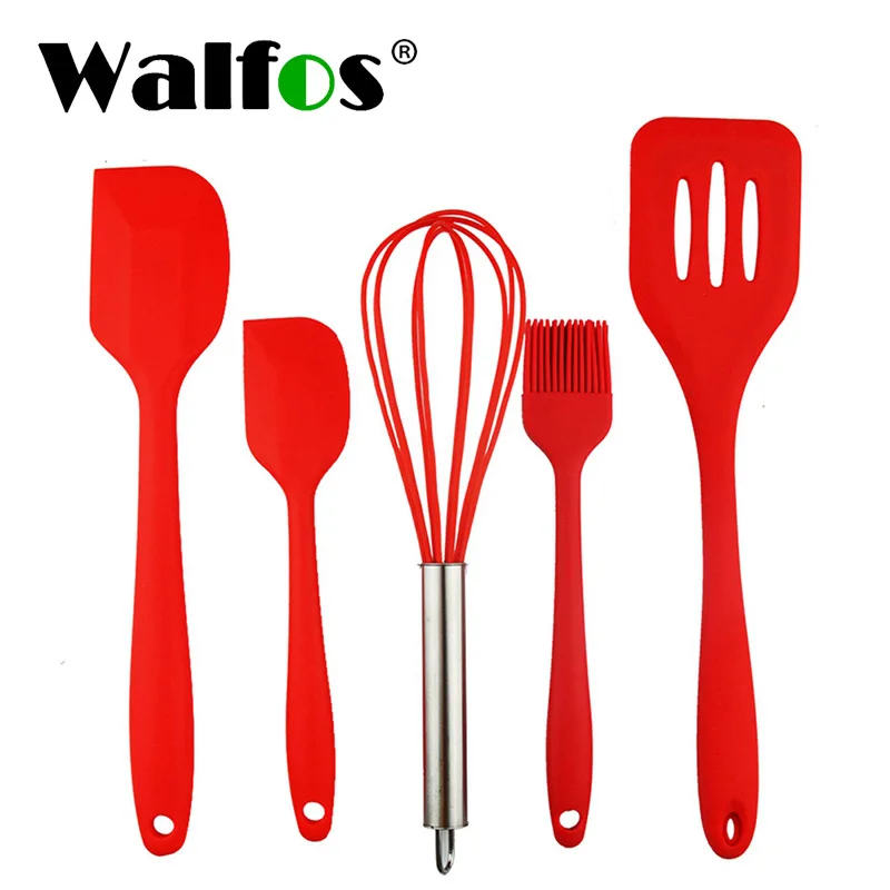 WALFOS Silicone Kitchenware Cooking Utensils Heat Resistant Kitchen Non-Stick Cooking Utensils Baking Tools Kitchen Utensil Set
WALFOS Silicone Kitchenware Cooking Utensils Heat Resistant Kitchen Non-Stick Cooking Utensils Baking Tools Kitchen Utensil Set