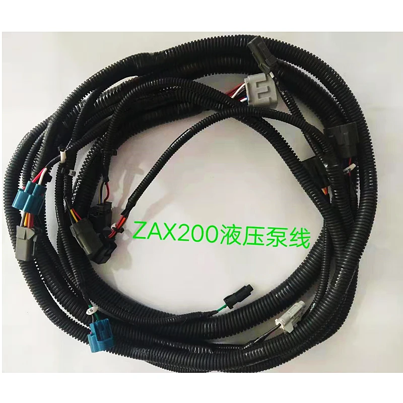 For Excavator Accessories Hitachi ZAX200/210/240-1 -3G Direct Injection Hydraulic Pump Harness 444-9447
For Excavator Accessories Hitachi ZAX200/210/240-1 -3G Direct Injection Hydraulic Pump Harness 444-9447
