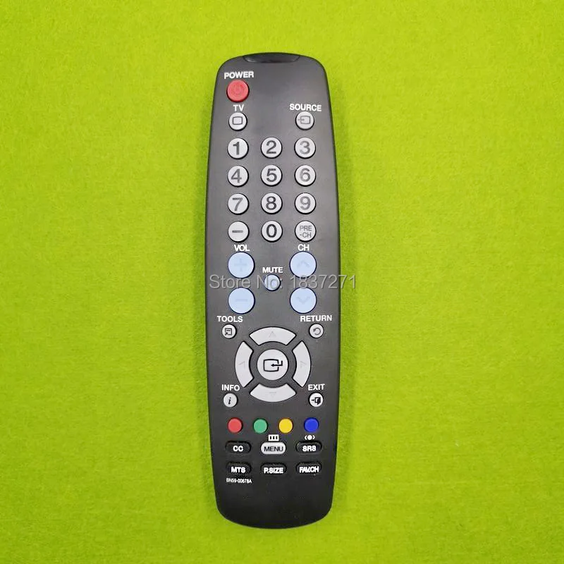 Original Remote Control BN59-00678A For Samsung PL42A410C1D PL42A410C2D PL50A410C1D PN42A400C2D PN42A410 LCD TV
Original Remote Control BN59-00678A For Samsung PL42A410C1D PL42A410C2D PL50A410C1D PN42A400C2D PN42A410 LCD TV