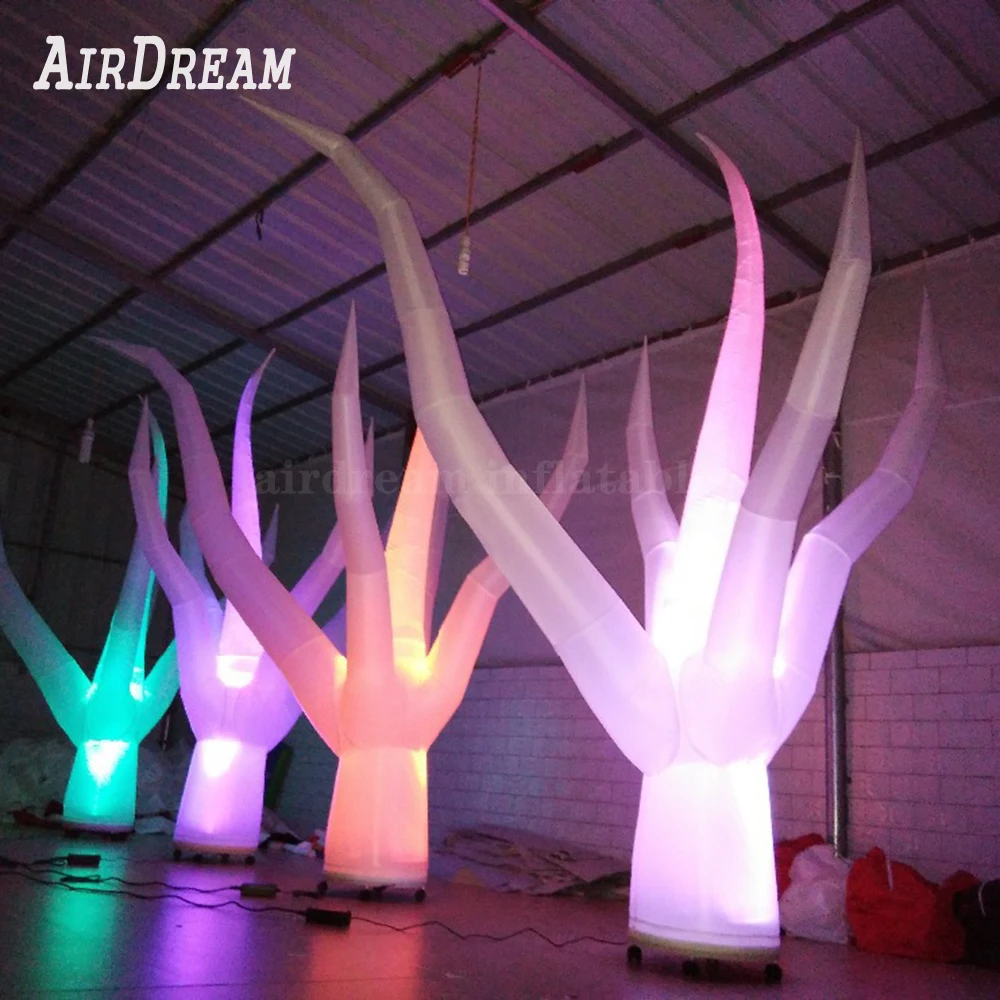 Color changing LED tube pillar Lighting Inflatable Water Plant sea grass Tree Tentacle for Party Decoration
Color changing LED tube pillar Lighting Inflatable Water Plant sea grass Tree Tentacle for Party Decoration