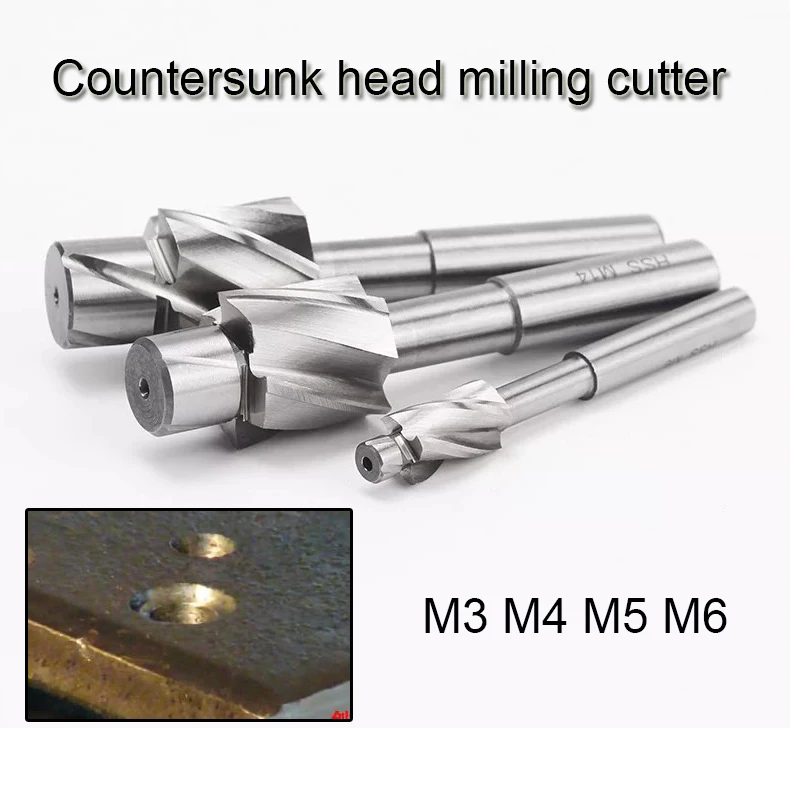 Countersunk head milling cutter high-speed steel countersunk drill straight shank white steel countersunk head hole nozzle M3M4M
Countersunk head milling cutter high-speed steel countersunk drill straight shank white steel countersunk head hole nozzle M3M4M