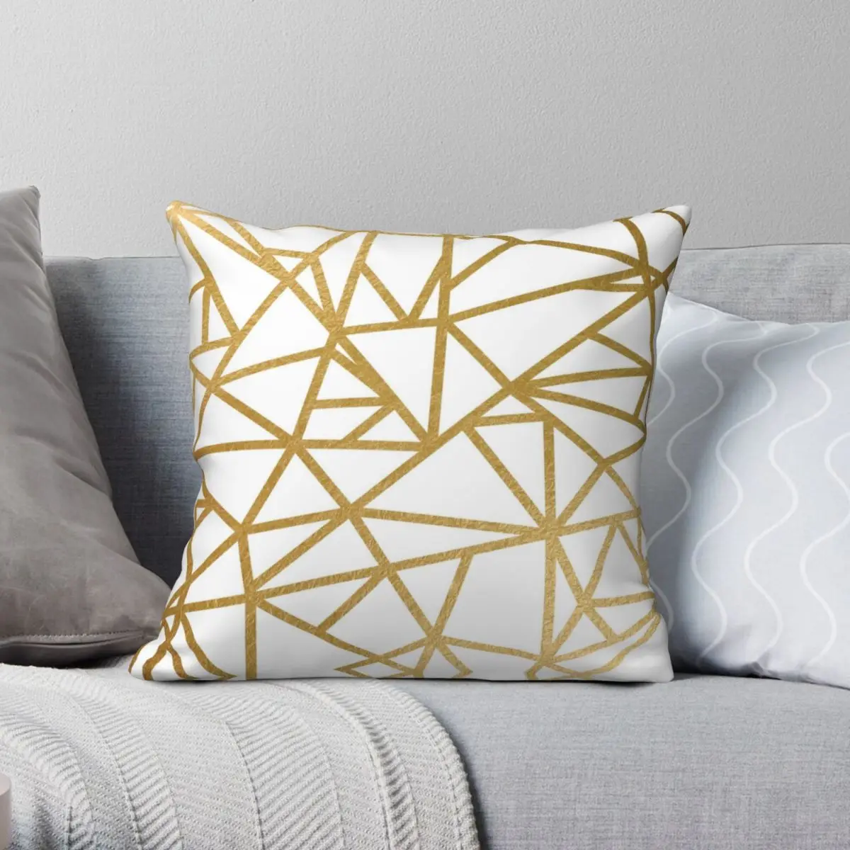 Gold Foil Geometric Mosaic Square Pillowcase Polyester Linen Velvet Zip Decor Throw Pillow Case Home Cushion Cover
Gold Foil Geometric Mosaic Square Pillowcase Polyester Linen Velvet Zip Decor Throw Pillow Case Home Cushion Cover