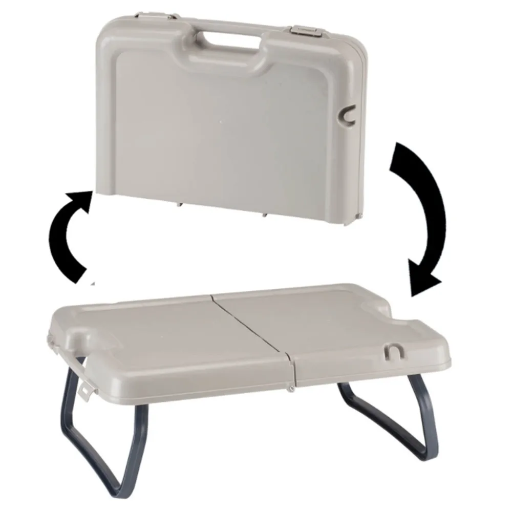 Folding Lap Desk with Storage Case Folding Table Storage Case Portable Plastic Mini Desk Camp Picnic Travel Home Storage Tables
Folding Lap Desk with Storage Case Folding Table Storage Case Portable Plastic Mini Desk Camp Picnic Travel Home Storage Tables