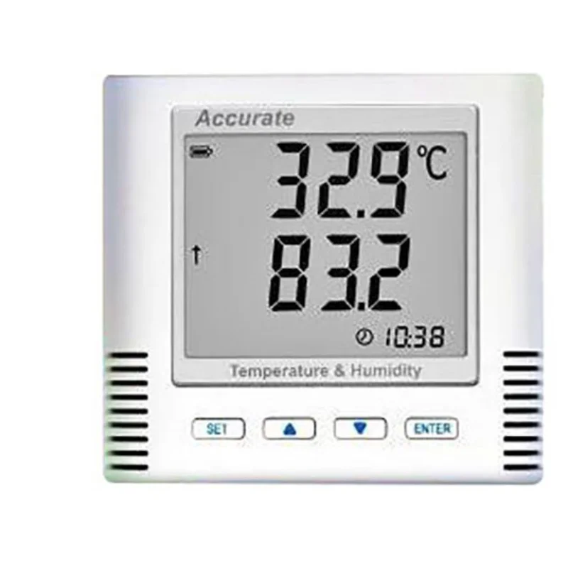 Indoor Temperature and Humidity Transmitter with LCD Large Screen Temperature and Humidity Sensor Probe
Indoor Temperature and Humidity Transmitter with LCD Large Screen Temperature and Humidity Sensor Probe