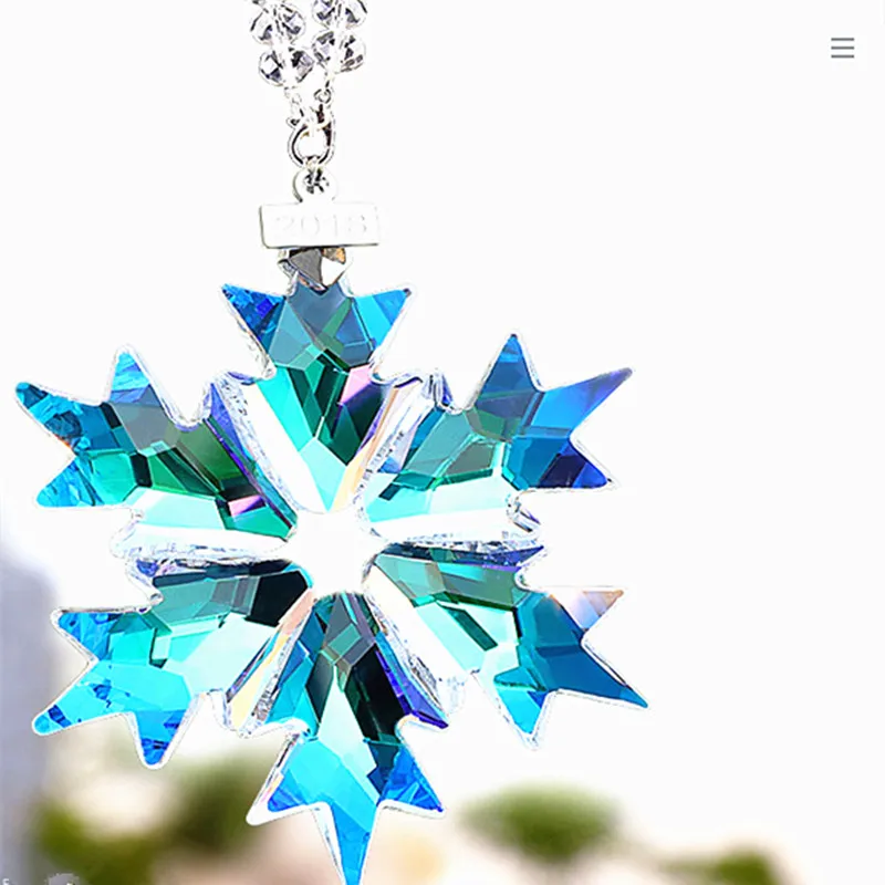 Gorgeous Crystal Snowflake Pendant Fashion Wedding Party Decoration, Car Accessories Crystal Snowflake Ornaments Amulet Clover
Gorgeous Crystal Snowflake Pendant Fashion Wedding Party Decoration, Car Accessories Crystal Snowflake Ornaments Amulet Clover