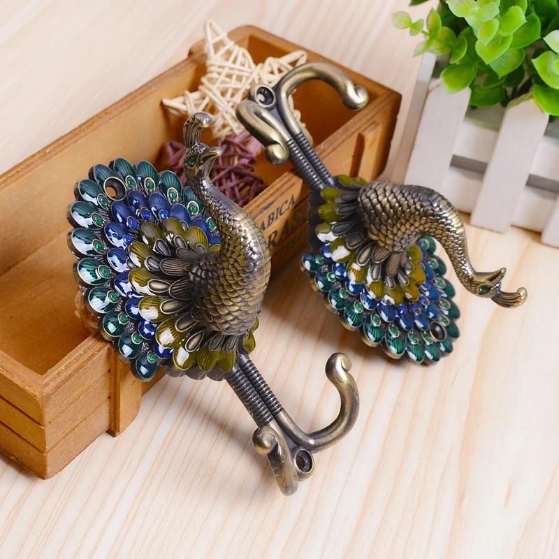 2pcs Curtain Tieback Peacock Hanging Hook Curtains Holder Home Decor Metal Crystal Budget Curtain Drapery Holdbacks Accessories
2pcs Curtain Tieback Peacock Hanging Hook Curtains Holder Home Decor Metal Crystal Budget Curtain Drapery Holdbacks Accessories