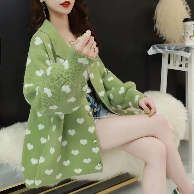 H9612 Female Casual Sweater Women Fall Spring Loose Korean Knitted Cardigan Student Girl Long Sleeve High Quality Fashion Top
H9612 Female Casual Sweater Women Fall Spring Loose Korean Knitted Cardigan Student Girl Long Sleeve High Quality Fashion Top