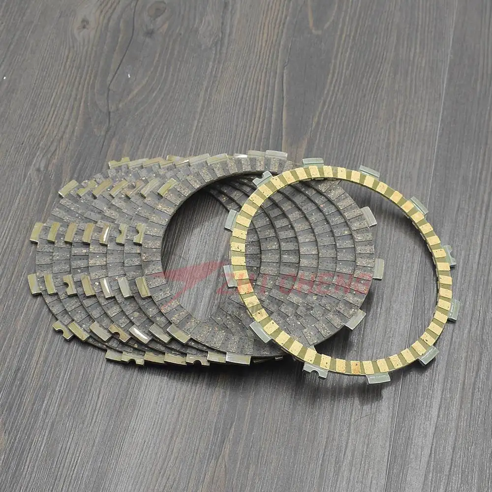 8 шт диск фрикционного диска Сцепления Мотоцикла Для KAWASAKI KLX400 A1,B1,A2,B2 KLX400SR 2003-2004 KSF400 A1,A2 KFX400 2003-2004
8 шт диск фрикционного диска Сцепления Мотоцикла Для KAWASAKI KLX400 A1,B1,A2,B2 KLX400SR 2003-2004 KSF400 A1,A2 KFX400 2003-2004