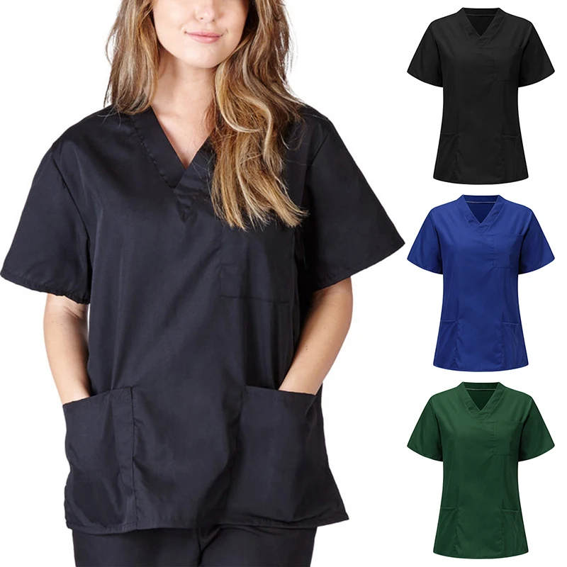 High Quality Solid Color Nursing Scrubs Women Uniforms Elasticity Clinic Nurse V-neck Medical Nursing Work Clothing Lab Overalls
High Quality Solid Color Nursing Scrubs Women Uniforms Elasticity Clinic Nurse V-neck Medical Nursing Work Clothing Lab Overalls