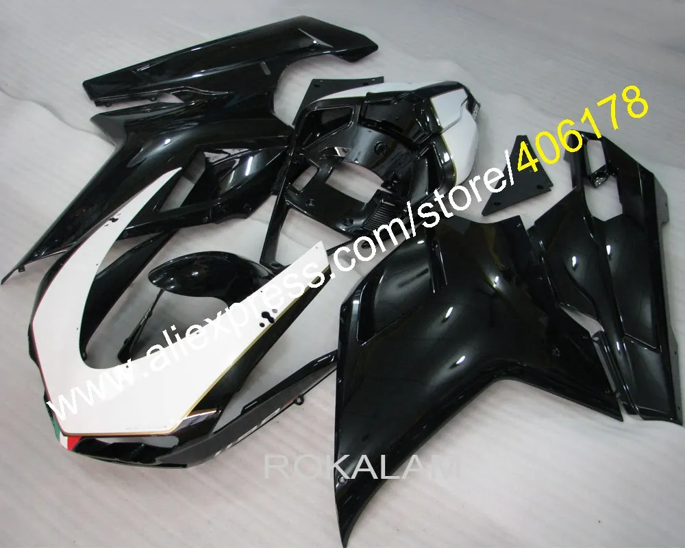 For Ducati 1098 848 1198 2007 2008 2009 2010 2011 Body Kit ABS White Black Bodywork Fairing Black White (Injection Molding)
For Ducati 1098 848 1198 2007 2008 2009 2010 2011 Body Kit ABS White Black Bodywork Fairing Black White (Injection Molding)
