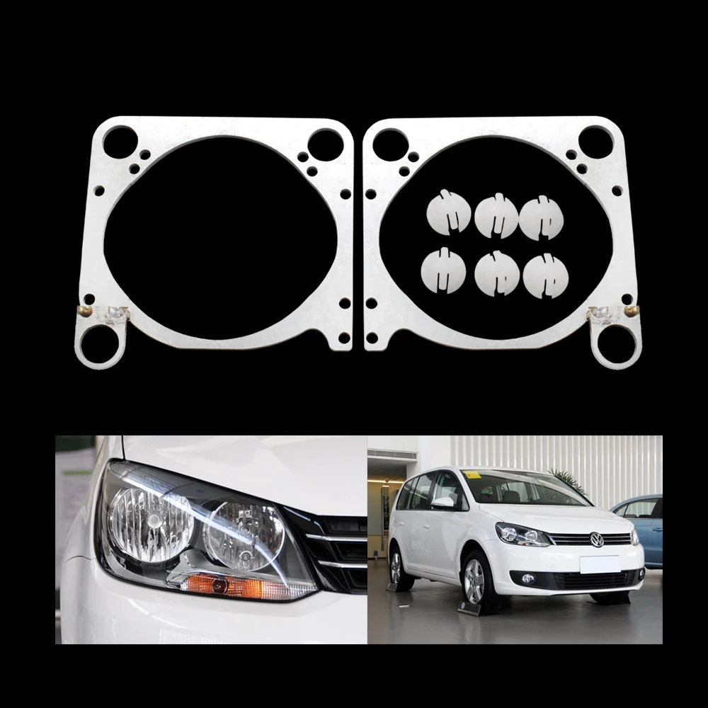 Taochis Car-Styling Frame Adapter Module DIY Bracket Holder for VW Volkswagen Touran 2013 KOITO Projector Lens Hella 3 5
Taochis Car-Styling Frame Adapter Module DIY Bracket Holder for VW Volkswagen Touran 2013 KOITO Projector Lens Hella 3 5