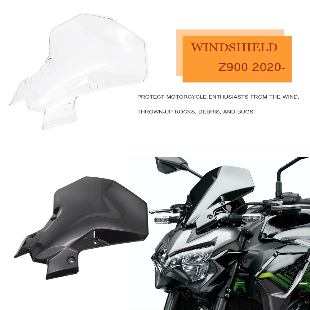 Motorcycle Accessorie Windscreen Windshield For KAWASAKI Z900 Accessories 2020 2021 2022 WindShield Screen Protector Parts Z 900
Motorcycle Accessorie Windscreen Windshield For KAWASAKI Z900 Accessories 2020 2021 2022 WindShield Screen Protector Parts Z 900