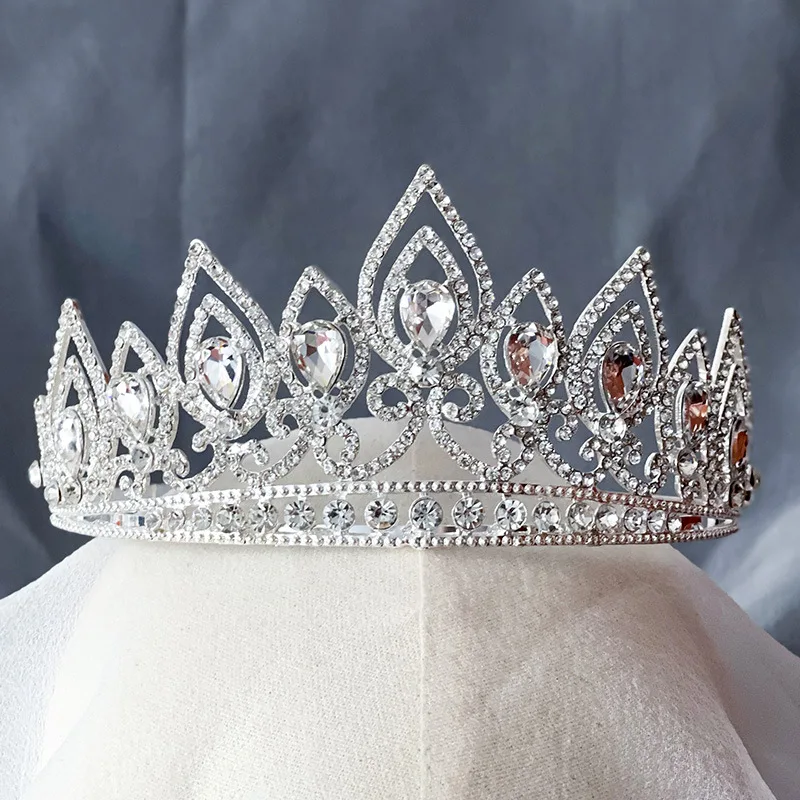 Bride Birthday Wedding Dress Crown Korean Style Accessories European Style Luxury Baroque Crown Headdress Super Fairy
Bride Birthday Wedding Dress Crown Korean Style Accessories European Style Luxury Baroque Crown Headdress Super Fairy